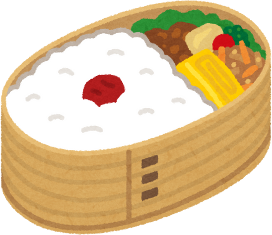 Illustration of a Magewappa Bento Box
